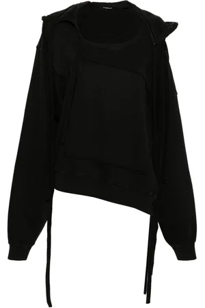 OTTOLINGER Deconstructed Cotton Hoodie