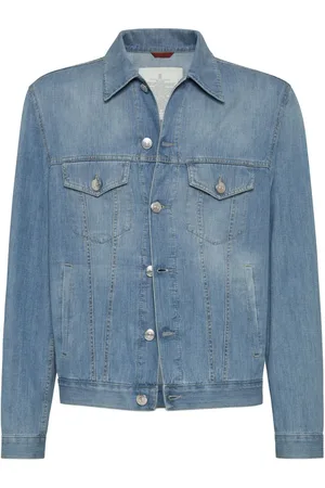 Brunello Cucinelli Denim Cotton Jacket