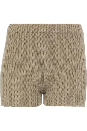 Max Mara Cotton Knitted Shorts