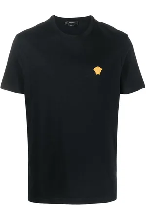 VERSACE Logo Cotton T-shirt