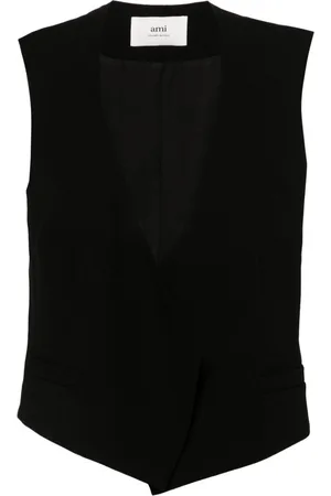 Ami Wool Sleeveless Jacket