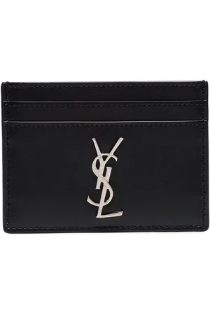 Saint Laurent Cassandre Leather Card Case