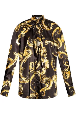 VERSACE Bow Satin Shirt