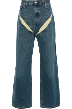 Y / PROJECT Evergreen Cut-out Denim Jeans