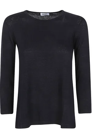 Base London Linen Jersey Long Sleeve T-shirt
