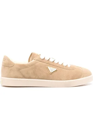 Prada Lane Leather Sneakers