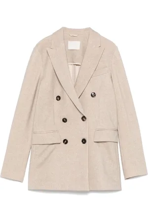 Circolo Cotton Double-breasted Jacket