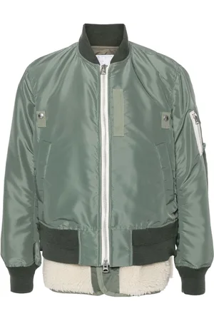 SACAI Bomber Jacket With Stitching