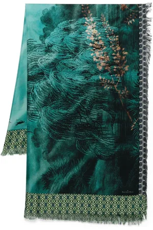 PIERRE-LOUIS MASCIA Printed Silk Scarf