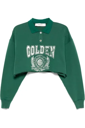 Golden Goose Organic Cotton Cropped Sweatshirt
