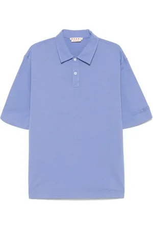 Marni Logo Cotton Polo Shirt