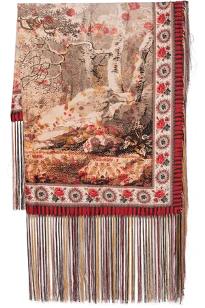 PIERRE-LOUIS MASCIA Printed Silk Scarf