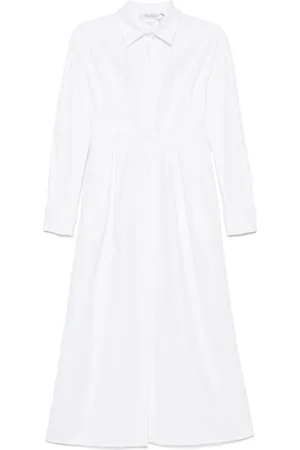 Max Mara Cotton Long Shirt Dress