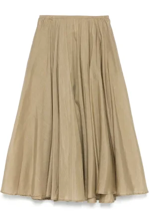 SEMICOUTURE Armanda Cotton And Silk Skirt