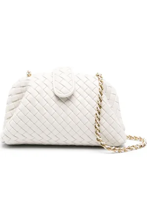 Bottega Veneta Lauren 1980 Small Leather Clutch