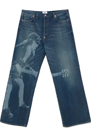 JUNYA WATANABE Printed Denim Jeans