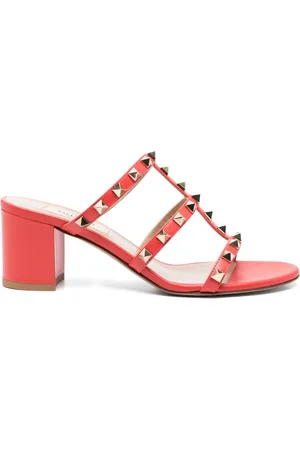 VALENTINO GARAVANI Rockstud Leather Sandals