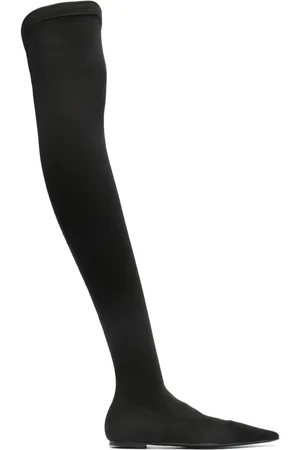 Dolce & Gabbana Stretch Jersey Over-the-knee Boots