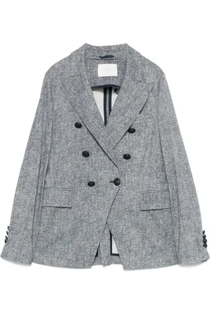 Circolo Cotton Double-breasted Jacket