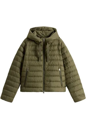Woolrich Nylon Short Down Jacket