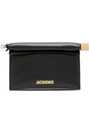 Jacquemus La Petite Pochette Rond Leather Clutch