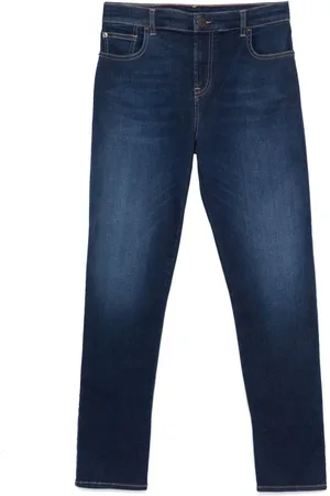 Emporio Armani Skinny Denim Cotton Jeans