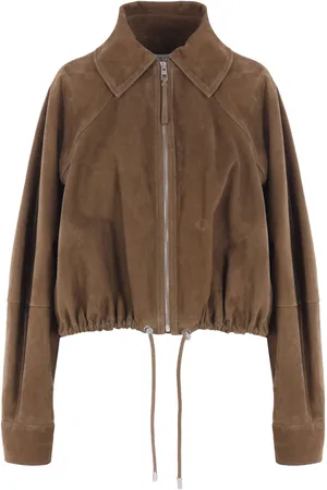 Loewe Leather Baloon Jacket