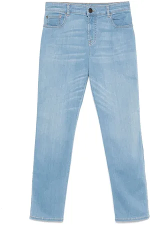 Emporio Armani Skinny Denim Cotton Jeans