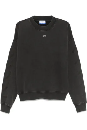 OFF-WHITE Logo Cotton Sweatshirt