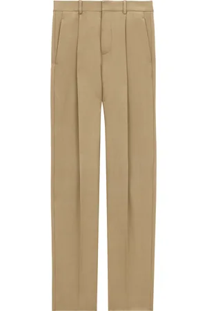 Saint Laurent Wool Gabardine Trousers