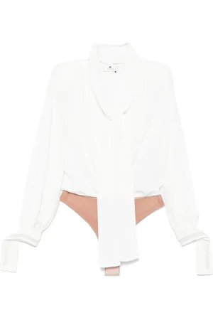 Elisabetta Franchi Bow Blouse