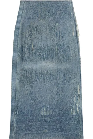 Diesel Denim Midi Skirt