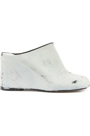 Maison Margiela Leather Heel Mules