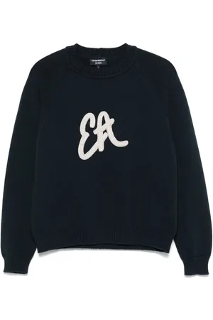 Emporio Armani Logo Cotton Blend Sweatshirt