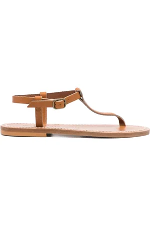 K jacques Petrone Leather Thong Sandals