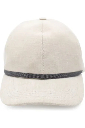 Brunello Cucinelli Linen Baseball Cap