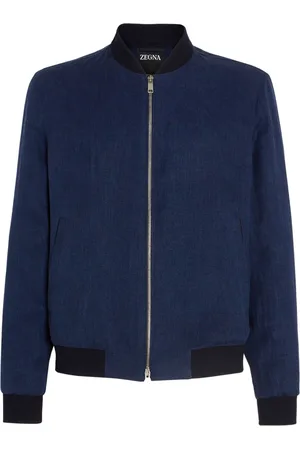 Ermenegildo Zegna Linen Bomber Jacket