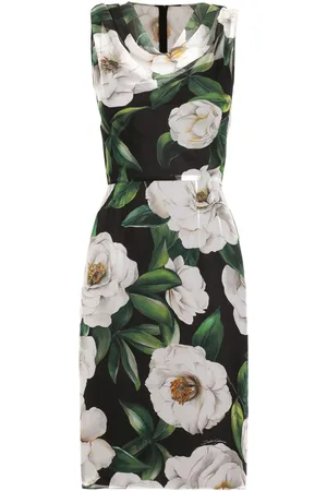 Dolce & Gabbana Printed Silk Dress
