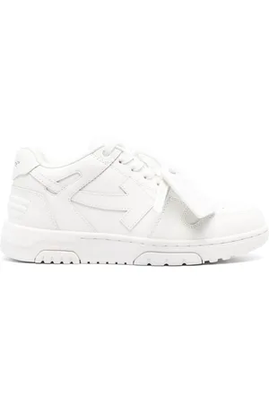 OFF-WHITE Out Of Office Leather Sneakers