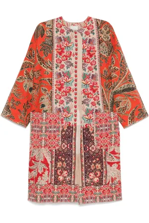 PIERRE-LOUIS MASCIA Printed Silk Kimono