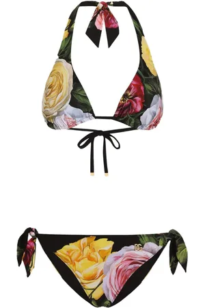 Dolce & Gabbana Printed Bikini Set