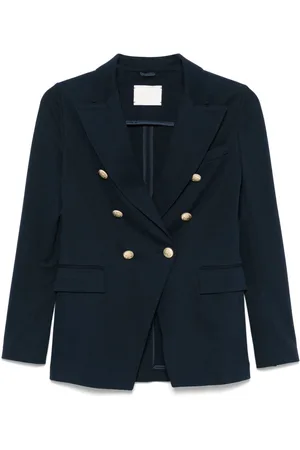 Circolo Cotton Double-breasted Jacket