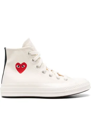 Comme des Garçons Chuck Taylor Red Heart Sneakers