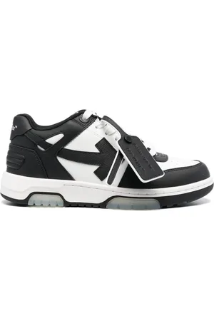OFF-WHITE Out Of Office Leather Sneakers