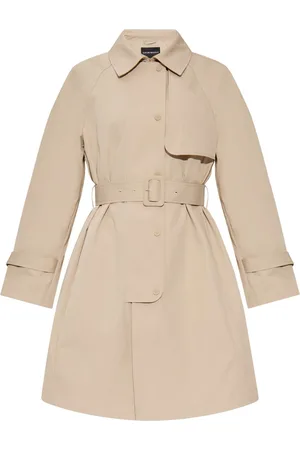 Emporio Armani Cotton Blend Trench Coat