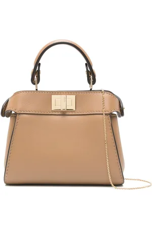 Fendi Peekaboo Nano Leather Mini Bag