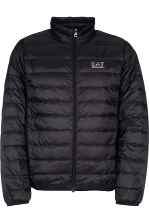 EA7 Logo Short Down Jacket
