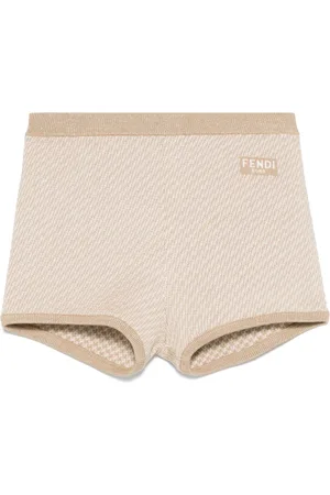Fendi Ff Wool Shorts