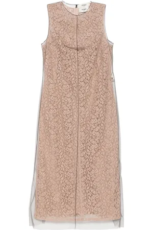 Fendi Lace Midi Dress