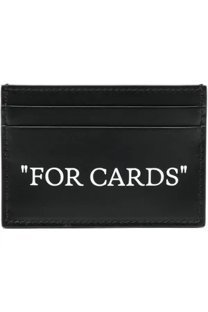 OFF-WHITE Quote Leather Card Case